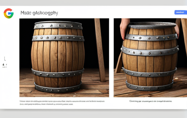 ** A well-organized Google Ads campaign alongside a disastrous landing page, illustrating wasted effort and the importance of optimizing each step of the customer journey for conversions. The visual should convey a "leaky barrel" metaphor.

**