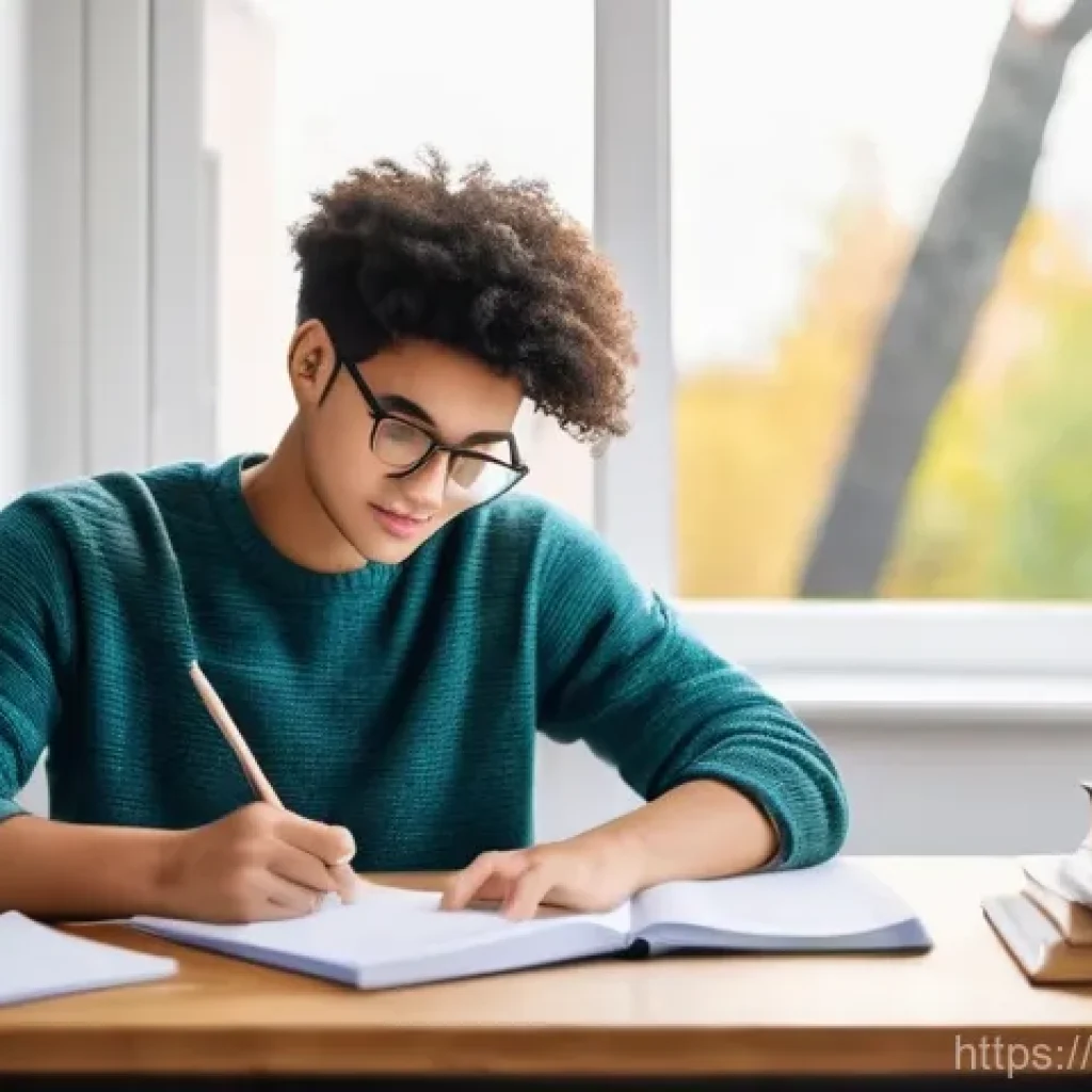 CPA 준비생 멘탈 관리법 - **Prompt 1: Focused Study with Mental Clarity**
    "A young adult student, appearing focused and se...