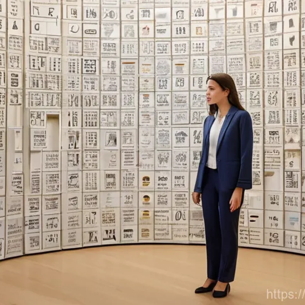 공인회계사와 세무 리스크 관리 - A young female French entrepreneur, dressed in a stylish business blouse and trousers, stands at the...